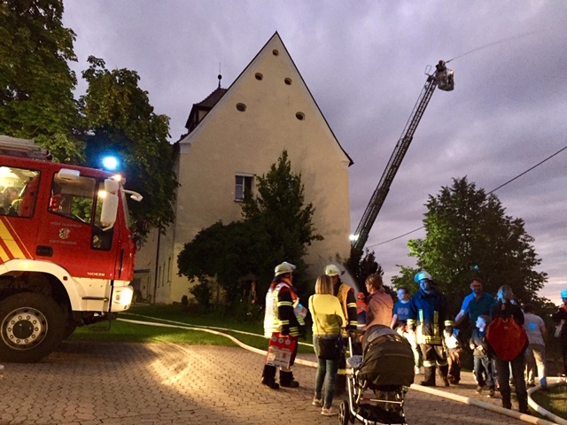 Übung zur Brandschutzwoche 2019 – Feuerwehr Abenberg